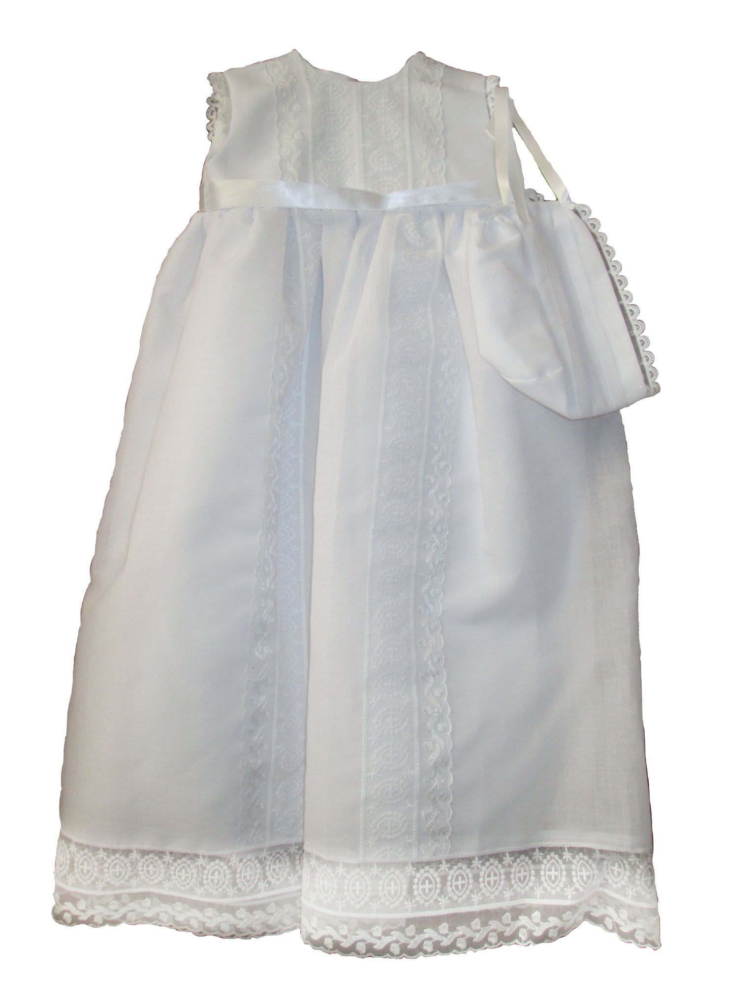 BATA BAUTIZO NIÑA MOD. 55088 COL. BLANCO