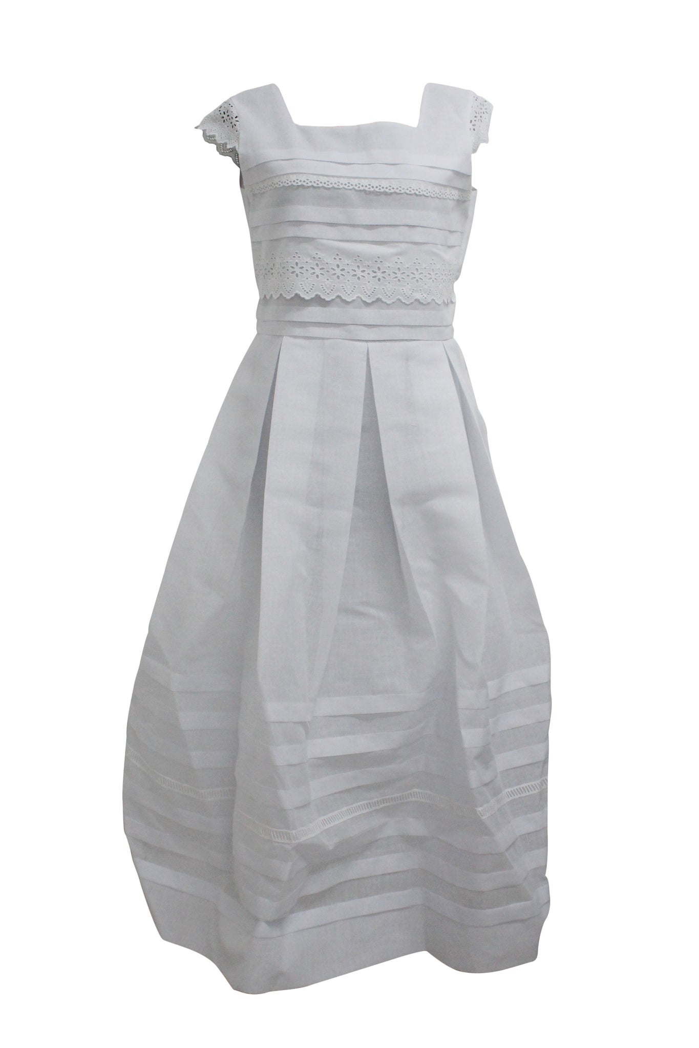 VESTIDO 1ERA COMUNION MOD. 77017 COL. BLANCO