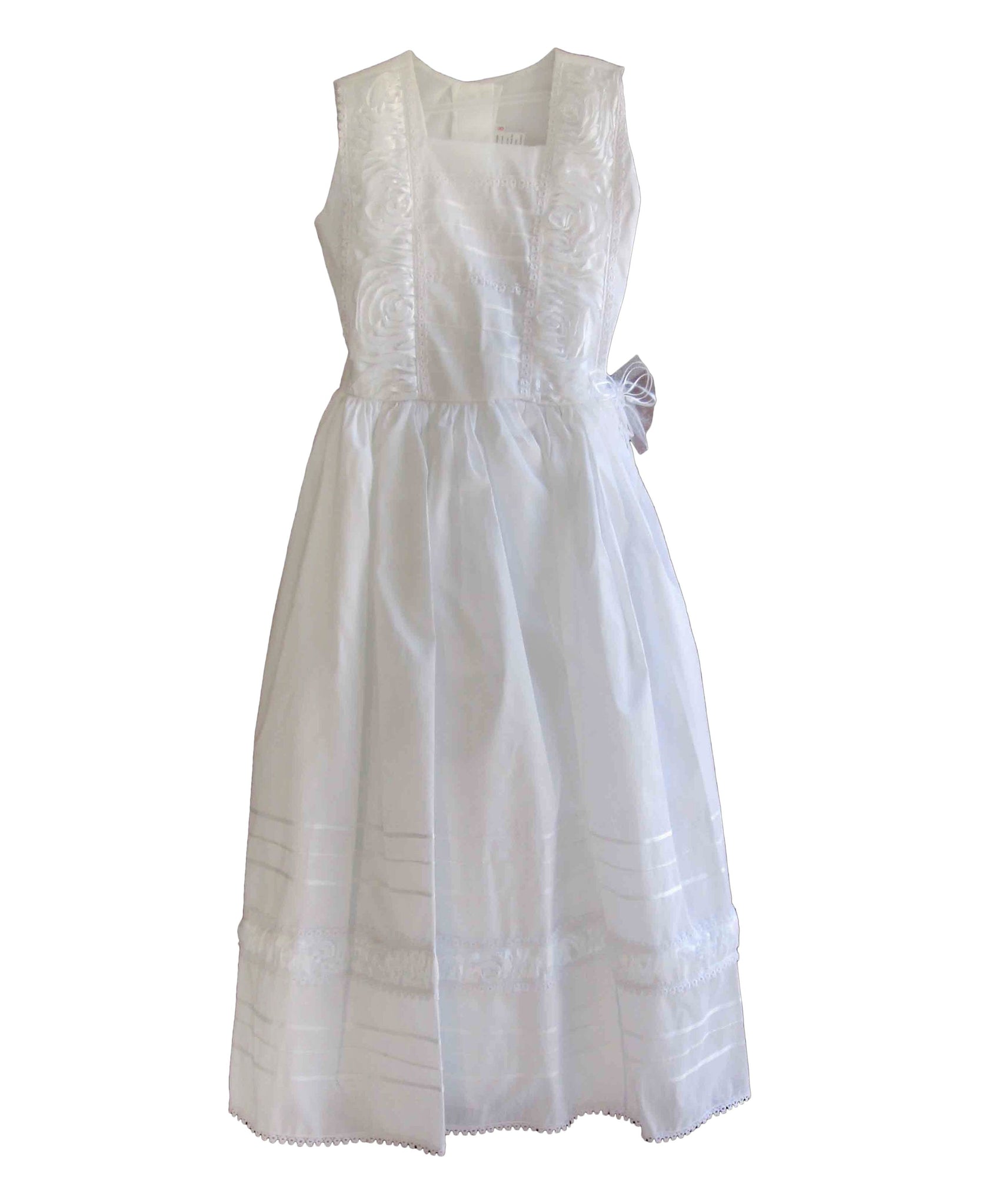 VESTIDO 1ERA COMUNION MOD. 25 COL. BLANCO